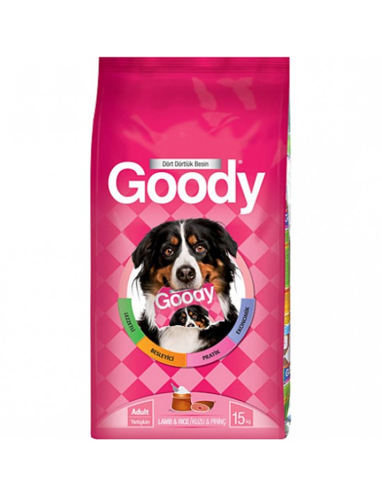 Goody 15kg Kapıda Ödeme Kuzu Etli Yetişkin Köpek Maması